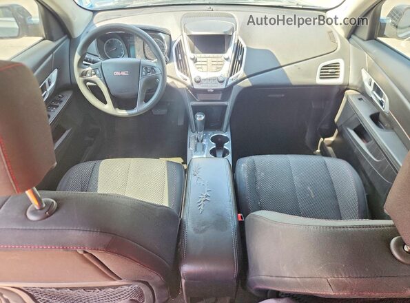 2GKALMEK4H6227681 2017 GMC TERRAIN Gray Առջևի վահանակի տեսք