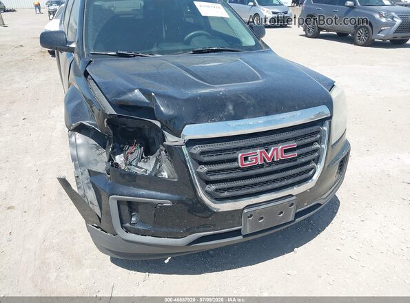2GKALMEK5G6101215 2016 GMC TERRAIN Черный Вид спереди