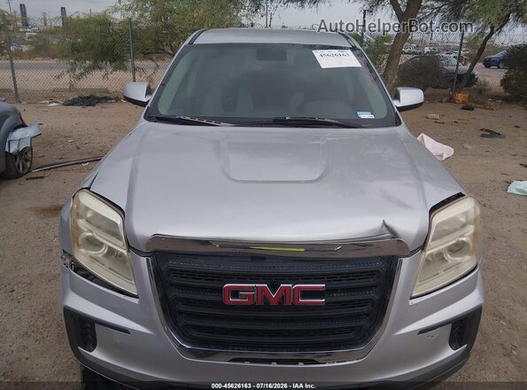 2GKALMEK5G6145974 2016 GMC TERRAIN Silver Vista del salpicadero