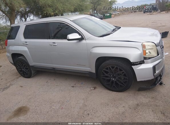 2GKALMEK5G6145974 2016 GMC TERRAIN Silver Vista del cuadro de instrumentos