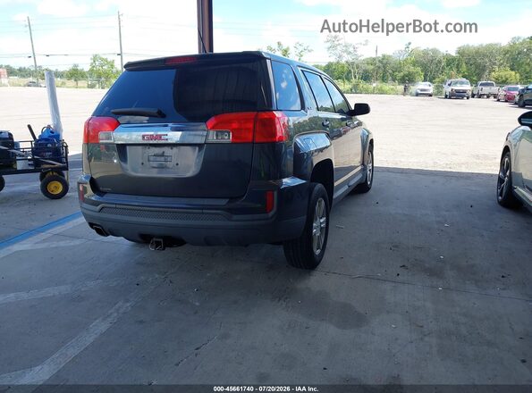 2GKALMEK5G6177582 2016 GMC TERRAIN Gray Trasero derecho