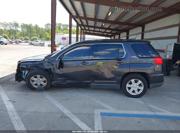 2GKALMEK5G6177582 2016 GMC TERRAIN Gray 