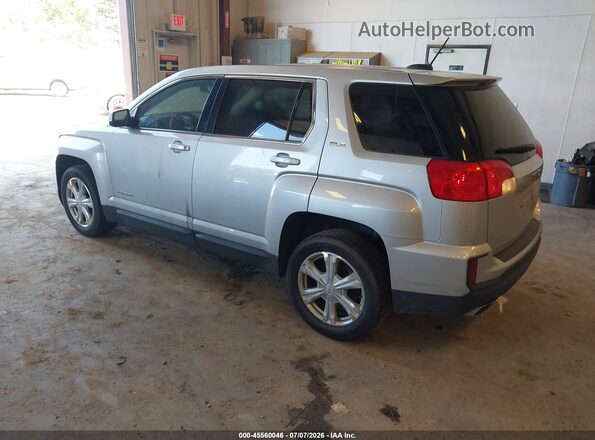 2GKALMEK5H6113091 2017 GMC TERRAIN Silver Հետևի ձախ