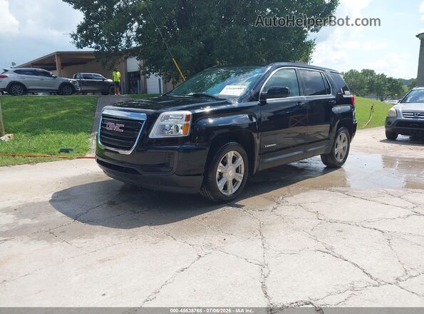 2GKALMEK5H6304509 2017 GMC TERRAIN Black Przód lewy