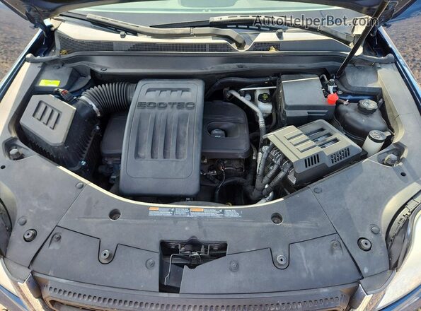 2GKALMEK6G6148995 2016 GMC TERRAIN Blue Rear interior view