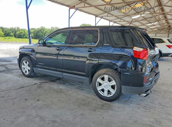 2GKALMEK6G6162461 2016 GMC TERRAIN Black Задня ліва чверть