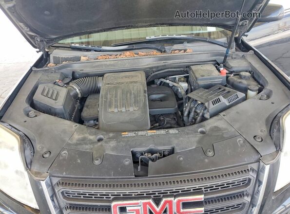 2GKALMEK6G6162461 2016 GMC TERRAIN Black Вид задньої частини салону