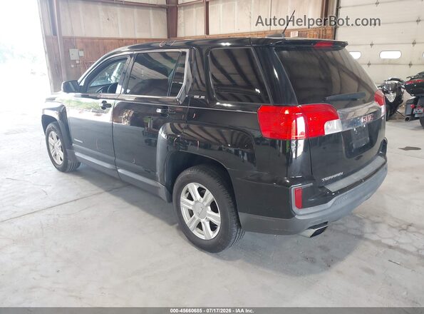 2GKALMEK6G6282941 2016 GMC TERRAIN Black Tył lewy
