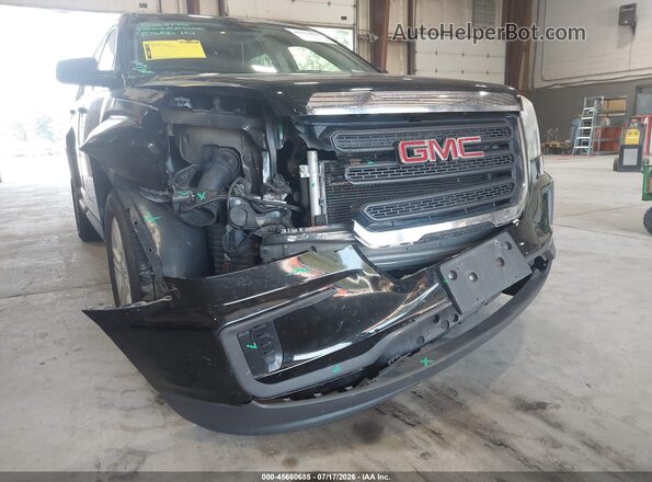2GKALMEK6G6282941 2016 GMC TERRAIN Black Widok z przodu