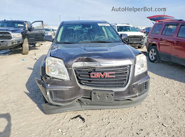 2GKALMEK6G6316831 2016 GMC TERRAIN Charcoal Vista frontal