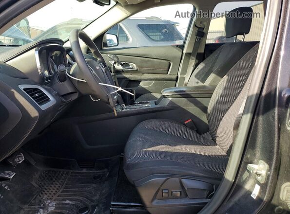 2GKALMEK6G6316831 2016 GMC TERRAIN Charcoal Vista interior delantera