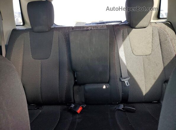 2GKALMEK6G6316831 2016 GMC TERRAIN Charcoal Vista de los asientos traseros