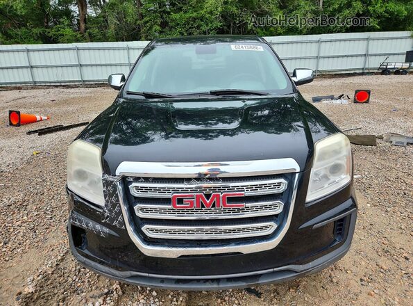 2GKALMEK6H6150294 2017 GMC TERRAIN Black Widok z przodu