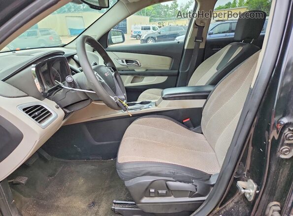 2GKALMEK6H6150294 2017 GMC TERRAIN Black Widok wnętrza z przodu