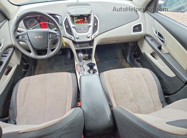 2GKALMEK6H6150294 2017 GMC TERRAIN Black Widok deski rozdzielczej
