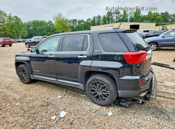 2GKALMEK6H6150294 2017 GMC TERRAIN Black Tył lewy