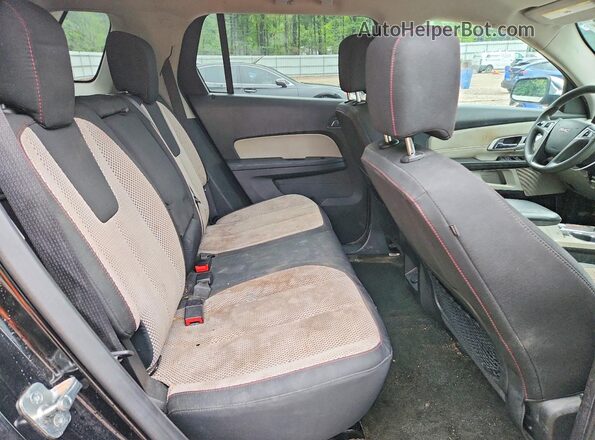 2GKALMEK6H6150294 2017 GMC TERRAIN Black Widok tylnych siedzeń