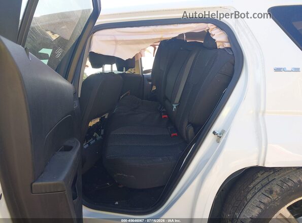 2GKALMEK6H6307998 2017 GMC TERRAIN White Widok naklejki z numerem VIN