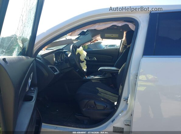 2GKALMEK6H6307998 2017 GMC TERRAIN White Widok wnętrza z przodu