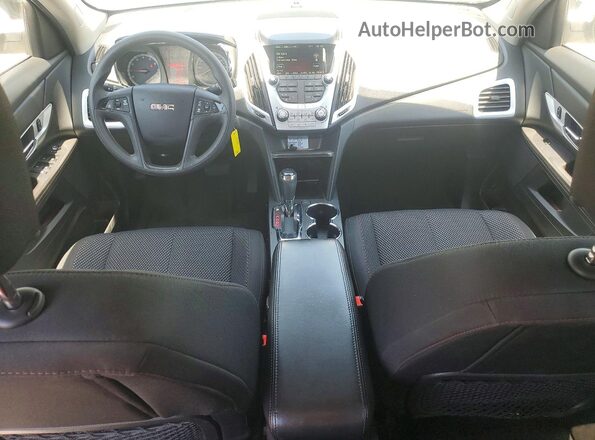 2GKALMEK6H6333971 2017 GMC TERRAIN White Առջևի վահանակի տեսք