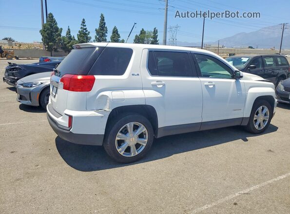 2GKALMEK6H6333971 2017 GMC TERRAIN White Հետևի աջ