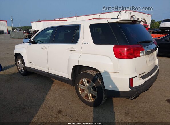 2GKALMEK7G6171380 2016 GMC TERRAIN White Rear left