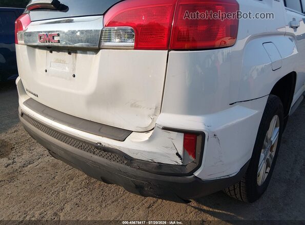 2GKALMEK7G6171380 2016 GMC TERRAIN White Front view