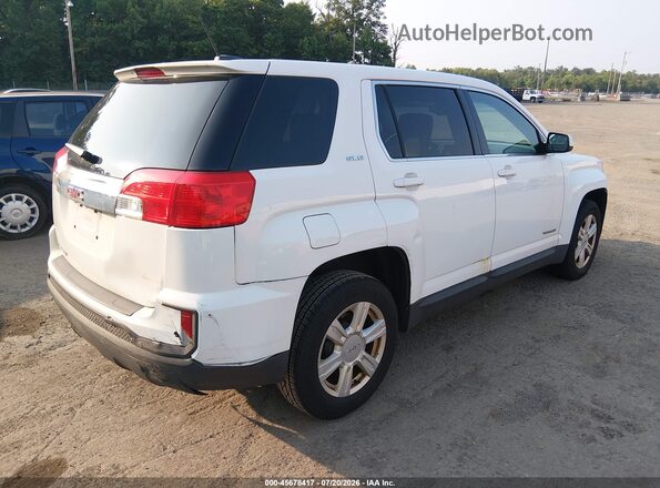 2GKALMEK7G6171380 2016 GMC TERRAIN White Rear right
