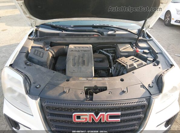 2GKALMEK7G6171380 2016 GMC TERRAIN White Rear view