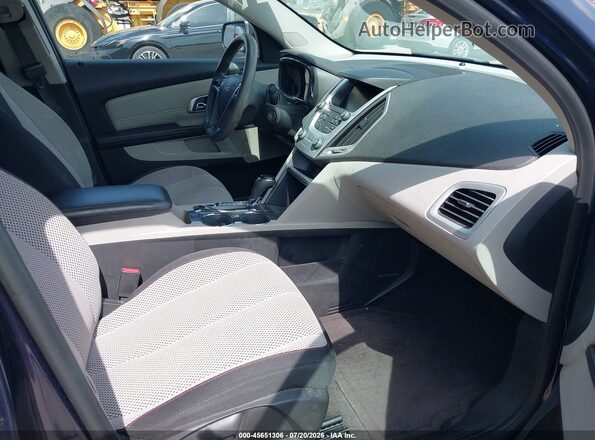 2GKALMEK7G6180144 2016 GMC TERRAIN Dark Blue Widok wnętrza z przodu