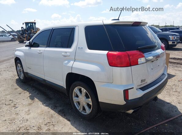 2GKALMEK7H6177536 2017 GMC TERRAIN White უკანა მარცხენა