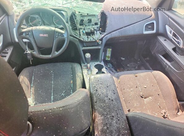 2GKALMEK7H6179822 2017 GMC TERRAIN Silver Dashboard view