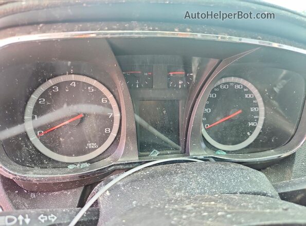 2GKALMEK7H6179822 2017 GMC TERRAIN Silver Instrument cluster view