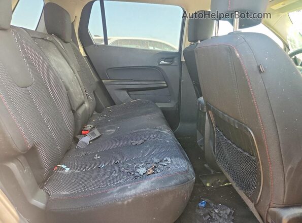 2GKALMEK7H6179822 2017 GMC TERRAIN Silver Rear interior view