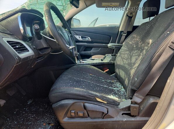 2GKALMEK7H6179822 2017 GMC TERRAIN Silver Front interior view