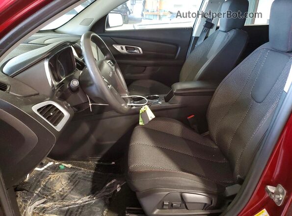 2GKALMEK7H6198127 2017 GMC TERRAIN Burgundy Front interior view