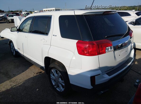 2GKALMEK7H6280097 2017 GMC TERRAIN White Հետևի ձախ