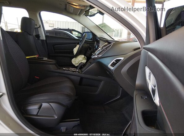 2GKALMEK7H6289673 2017 GMC TERRAIN Silver წინა სალონის ხედი