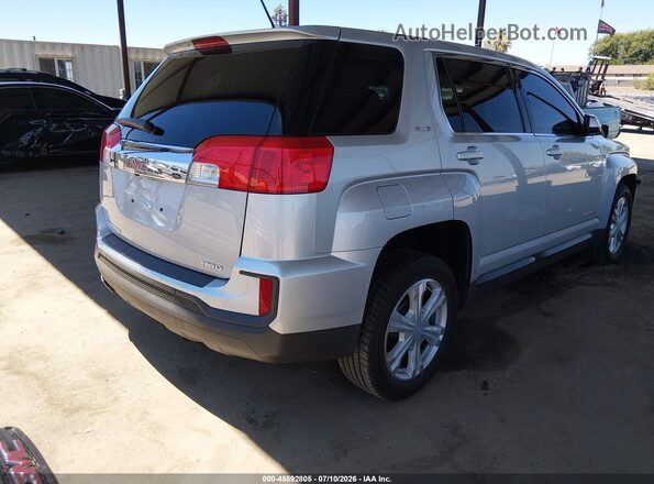 2GKALMEK7H6289673 2017 GMC TERRAIN Silver უკანა მარჯვენა