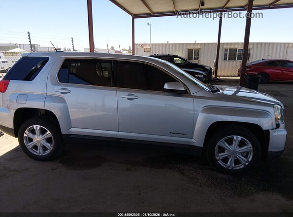 2GKALMEK7H6289673 2017 GMC TERRAIN Silver სალონის 360-გრადუსიანი ხედი
