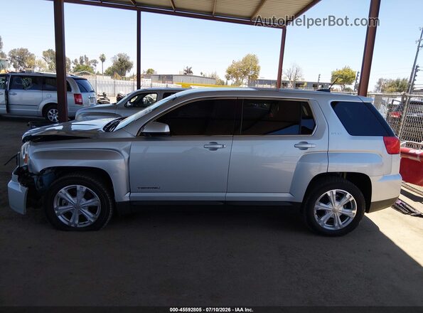 2GKALMEK7H6289673 2017 GMC TERRAIN Silver 