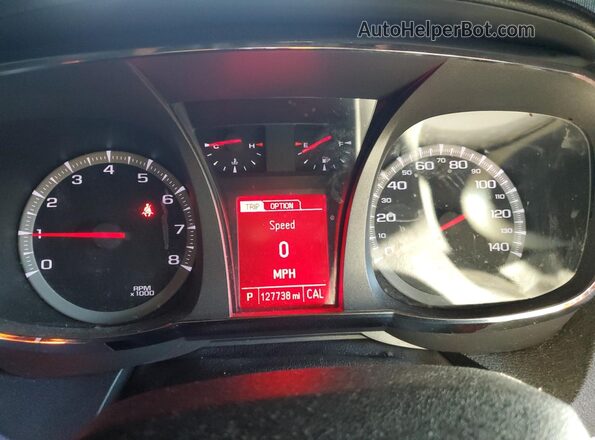 2GKALMEK7H6300316 2017 GMC TERRAIN White Vista del cuadro de instrumentos