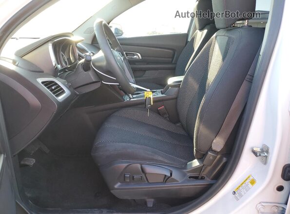 2GKALMEK7H6300316 2017 GMC TERRAIN White Vista interior delantera