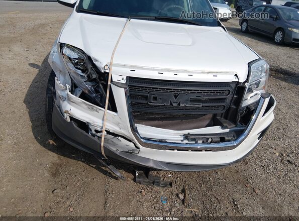 2GKALMEK7H6301868 2017 GMC TERRAIN Белый Вид спереди