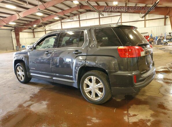 2GKALMEK7H6352142 2017 GMC TERRAIN Charcoal Rear left