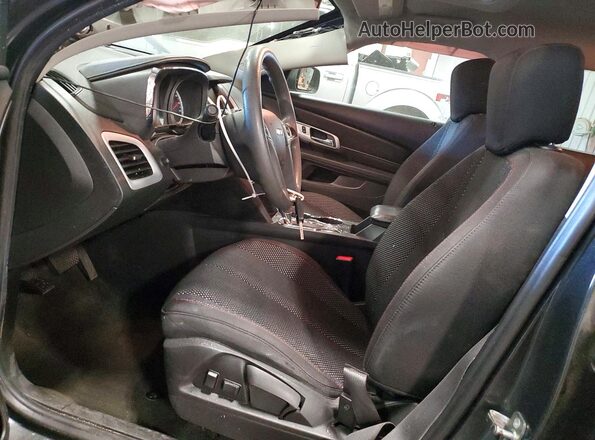 2GKALMEK7H6352142 2017 GMC TERRAIN Charcoal Front interior view