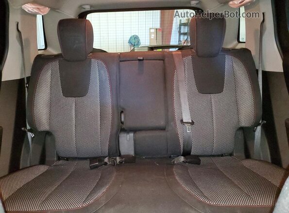2GKALMEK7H6352142 2017 GMC TERRAIN Charcoal Rear seats view