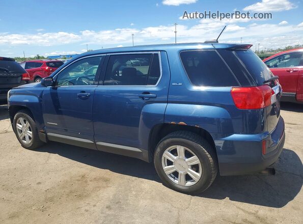 2GKALMEK8G6234518 2016 GMC TERRAIN Blue Tył lewy
