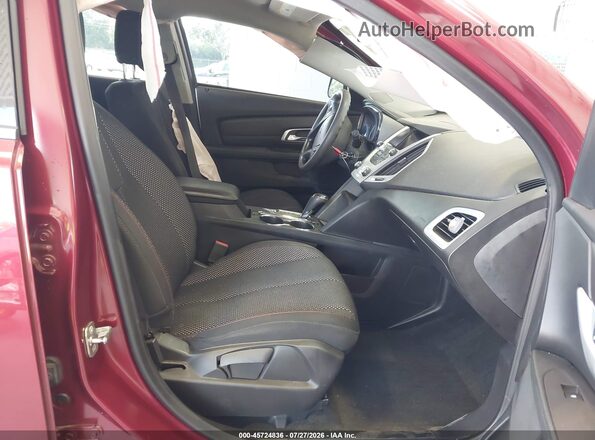 2GKALMEK8H6200578 2017 GMC TERRAIN Бордовый Вид салона спереди