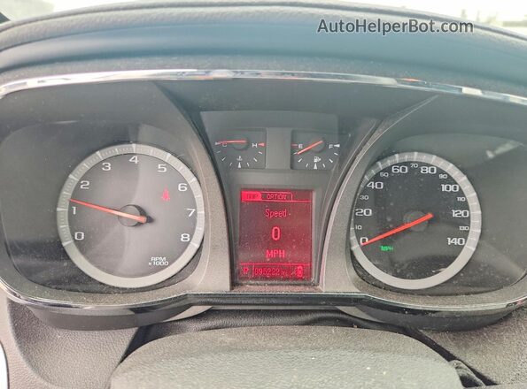 2GKALMEK8H6264703 2017 GMC TERRAIN White ხელსაწყოთა პანელის ხედი
